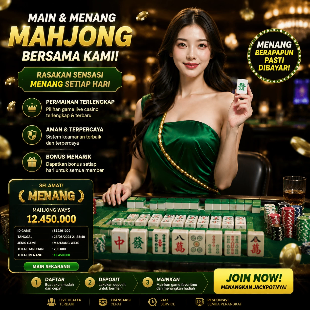 Yang berubah di cemarawin: bookmark, e-wallet, turnover